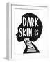 Dark Skin is Beautiful-Marcus Prime-Framed Art Print