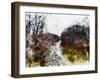 Dark Stream-Chamira Young-Framed Art Print