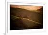 Dark Sunrise Hills in Spring, Bay Area, Northern California-Vincent James-Framed Photographic Print