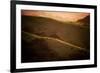 Dark Sunrise Hills in Spring, Bay Area, Northern California-Vincent James-Framed Photographic Print