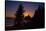 Dark Sunscape at Trindad, California Coast-null-Stretched Canvas