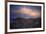 Dark Sunset Storm at Zabriskie Point-Vincent James-Framed Photographic Print