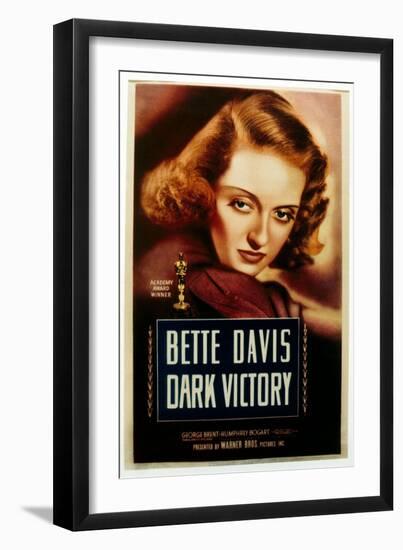 Dark Victory, Bette Davis, 1939-null-Framed Art Print