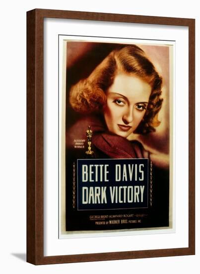 Dark Victory, Bette Davis, 1939-null-Framed Art Print