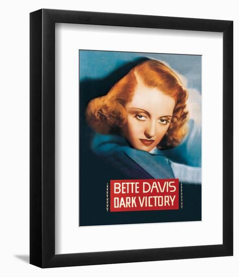 Dark Victory - Movie Poster Reproduction-null-Framed Photo