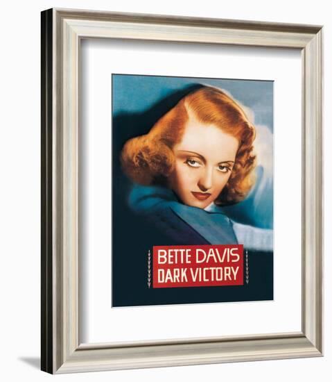 Dark Victory - Movie Poster Reproduction-null-Framed Photo