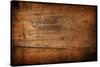 Dark Vintage Wood Texture-Zibedik-Stretched Canvas