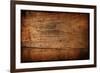 Dark Vintage Wood Texture-Zibedik-Framed Photographic Print