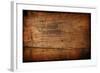 Dark Vintage Wood Texture-Zibedik-Framed Photographic Print