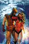 Dark Wolverine No.81 Cover: Wolverine and Ms. Marvel-Brandon Peterson-Lamina Framed Poster