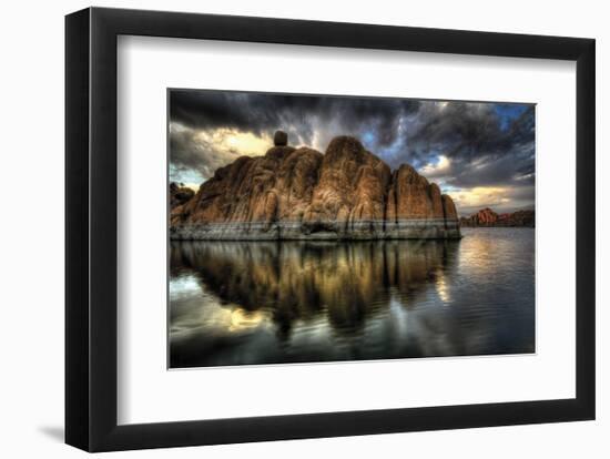 Darkness on the Edge of...-Bob Larson-Framed Art Print