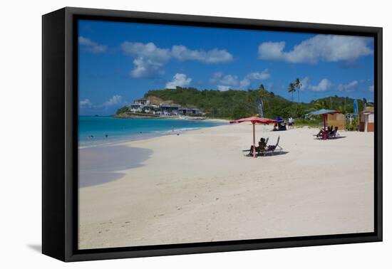 Darkwood Beach, St. Johns, Antigua, Leeward Islands, West Indies, Caribbean, Central America-Frank Fell-Framed Stretched Canvas