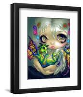 Darling Dragonling IV-Jasmine Becket-Griffith-Framed Art Print