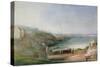 Darling Harbour from Millers Point-Frederick Garling-Stretched Canvas