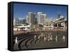 Darling Harbour, Sydney, New South Wales, Australia-Sergio Pitamitz-Framed Stretched Canvas