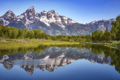 Ripples in the Tetons