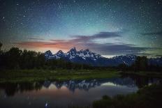 Mount Princeton Moonset at Sunrise-Darren White Photography-Giclee Print