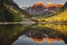 Mount Princeton Moonset at Sunrise-Darren White Photography-Giclee Print