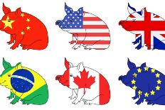 Pork Producing Countries-darrenwhi-Art Print