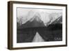 Darrington, Washington - A Mountain Scene-Lantern Press-Framed Art Print