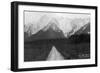 Darrington, Washington - A Mountain Scene-Lantern Press-Framed Art Print