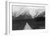 Darrington, Washington - A Mountain Scene-Lantern Press-Framed Art Print