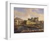 Darse du port de Naples (Italie)-Gaspare Vanvitelli-Framed Giclee Print