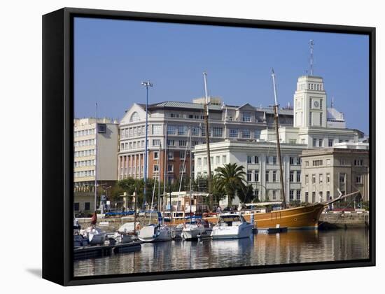 Darsena Marina, La Coruna, Galicia, Spain, Europe-Richard Cummins-Framed Stretched Canvas