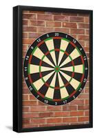 Dartboard Art Poster Print-null-Framed Poster