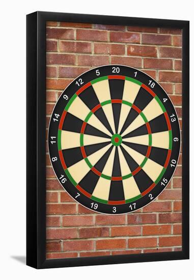 Dartboard Art Poster Print-null-Framed Poster