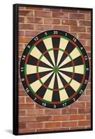 Dartboard Art Poster Print-null-Framed Poster