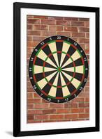 Dartboard-null-Framed Art Print