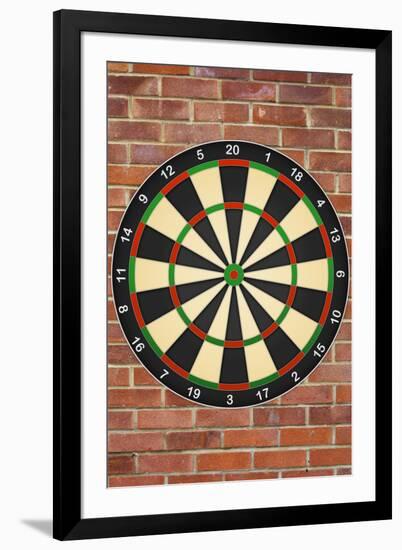 Dartboard-null-Framed Art Print