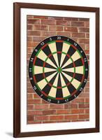 Dartboard-null-Framed Art Print