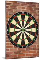 Dartboard-null-Mounted Art Print