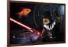 Darth Sushi-null-Framed Art Print