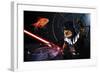 Darth Sushi-null-Framed Art Print