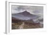 Dartmoor - Brent Tor-Ernest W Haslehust-Framed Photographic Print