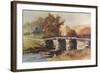 Dartmoor - Clapper Bridge-Ernest W Haslehust-Framed Photographic Print