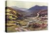 Dartmoor - Devils Bridge-Ernest W Haslehust-Stretched Canvas