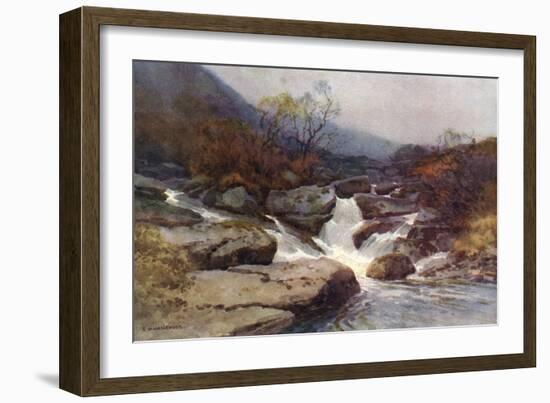 Dartmoor Stream-Ernest W Haslehust-Framed Photographic Print