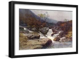 Dartmoor Stream-Ernest W Haslehust-Framed Photographic Print