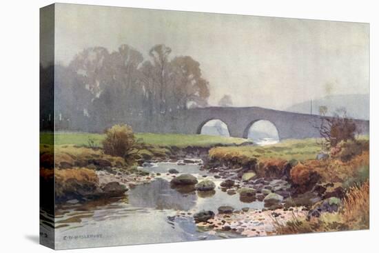 Dartmoor - Two Bridges-Ernest W Haslehust-Stretched Canvas