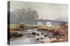 Dartmoor - Two Bridges-Ernest W Haslehust-Stretched Canvas