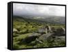 Dartmoor, View Southeast from Bonehill Rocks, Devon, England, United Kingdom, Europe-Lomax David-Framed Stretched Canvas