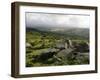 Dartmoor, View Southeast from Bonehill Rocks, Devon, England, United Kingdom, Europe-Lomax David-Framed Photographic Print