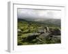 Dartmoor, View Southeast from Bonehill Rocks, Devon, England, United Kingdom, Europe-Lomax David-Framed Photographic Print