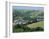 Dartmouth and Surrounding Countryside, Devon, England, United Kingdom-Lee Frost-Framed Photographic Print