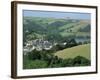 Dartmouth and Surrounding Countryside, Devon, England, United Kingdom-Lee Frost-Framed Photographic Print