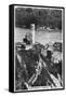 Dartmouth Castle, 1937-null-Framed Stretched Canvas